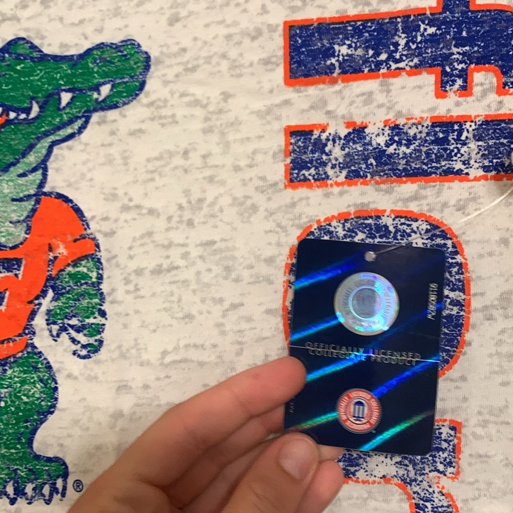 NWT Set of 3 University of Florida Gators UF Soffe Tees Size Medium White & Blue - Picture 5 of 8